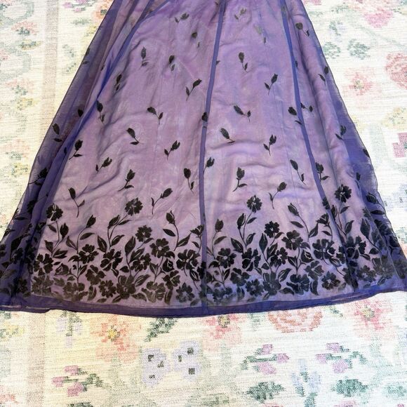 Vintage Morgan & Co Whimsigoth Prom Dress Size 3/4 Y2K 90s HOCO Fairy Grunge - Picture 10 of 13